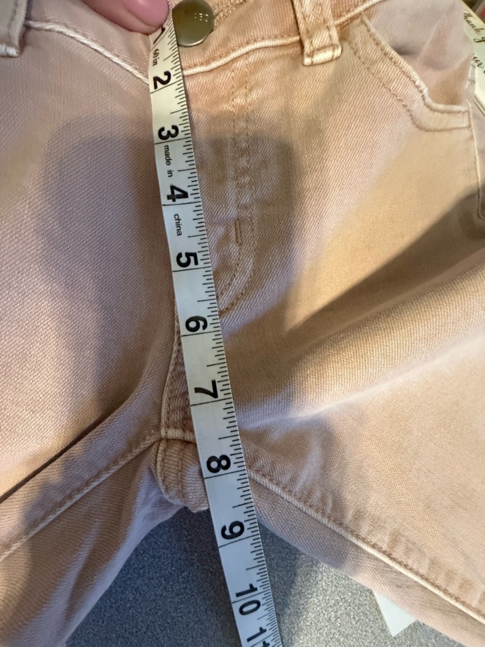 American Eagle Outfitters Blush Pink Super Stretch crop Jeggings - Picture 11 of 11